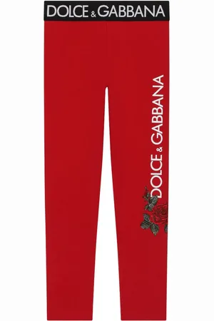 Dolce & Gabbana Leggings mit Logo-Print