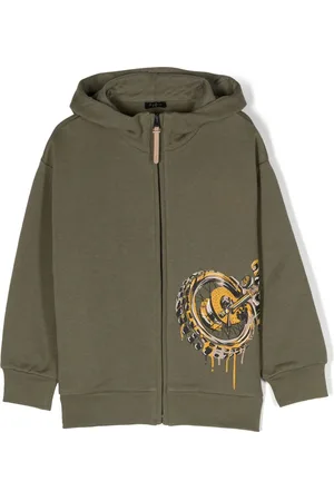 Il gufo Jacke mit grafischem Print