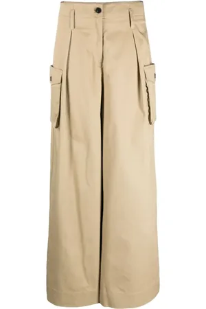 CO Cargohose mit weitem Bein