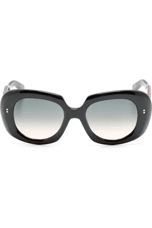 CUTLER & GROSS Oversized-Sonnenbrille mit Farbverlauf