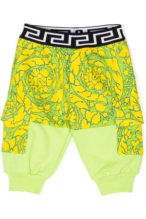 VERSACE Hose mit Barocco-Print