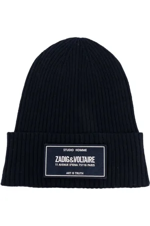 Zadig & Voltaire Beanie mit Logo-Stickerei