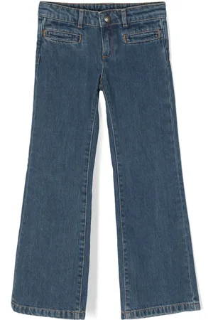 BONPOINT Tief sitzende Straight-Leg-Jeans