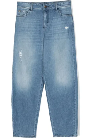 Emporio Armani Jeans in Distressed-Optik