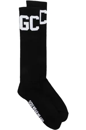 GCDS Jacquard-Socken mit Logo