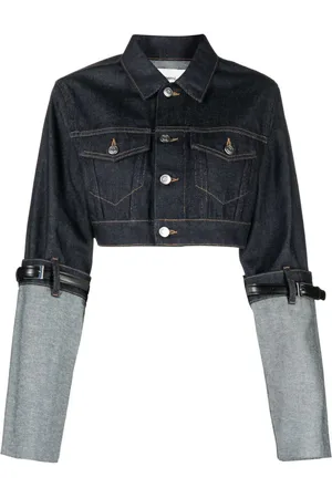 COPERNI Klassische Cropped-Jeansjacke
