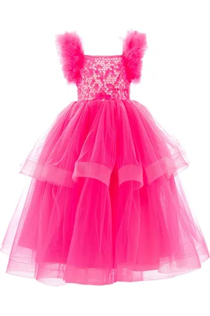 Tulleen Peralta Kleid mit Rüschen