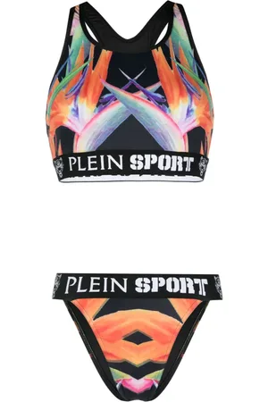Philipp Plein Flowers Bikini
