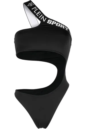 Philipp Plein Asymmetrischer Badeanzug