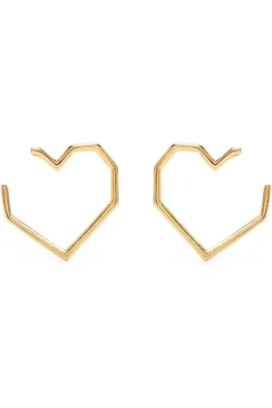 Aliita 14kt Corazón Gelbgoldohrringe