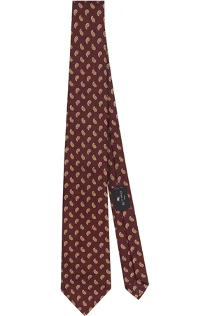 Etro Seidenkrawatte mit Paisley-Print
