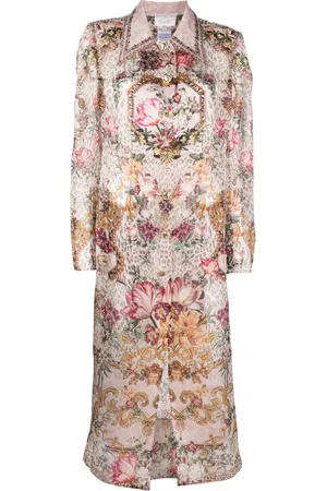 Camilla Mantel mit grafischem Print