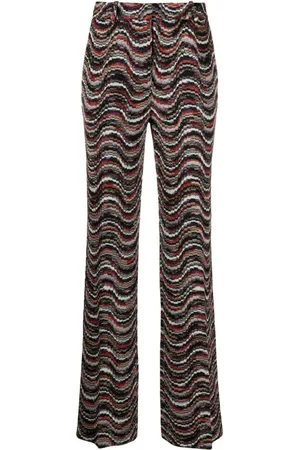 Missoni Jacquard-Hose mit geradem Bein
