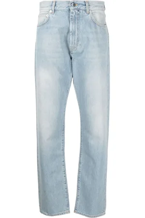 Loulou de Saison Gerade High-Rise-Jeans