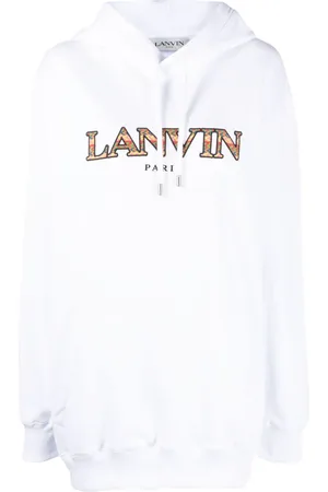 Lanvin Hoodie mit Logo-Stickerei