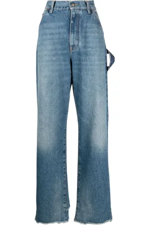 DARKPARK Weite Jeans mit hohem Bund