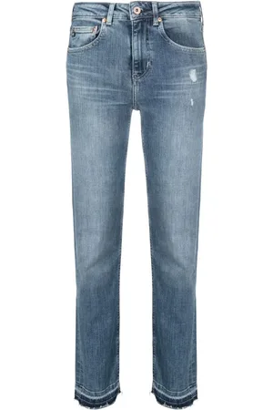 AG Jeans Tapered-Jeans im Distressed-Look