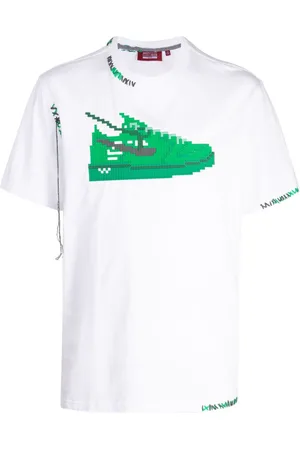 MOSTLY HEARD RARELY SEEN T-Shirt mit Sneaker-Print