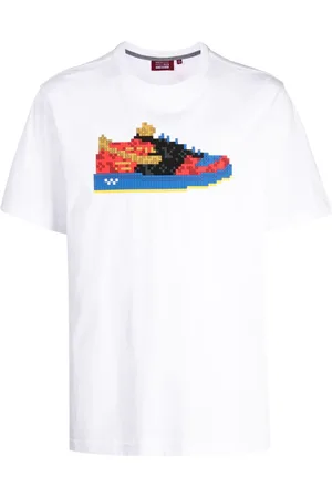 MOSTLY HEARD RARELY SEEN T-Shirt mit Sneaker-Print