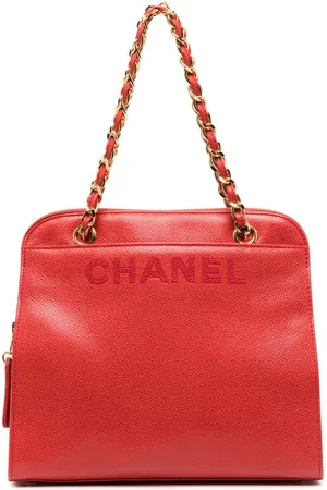 CHANEL 1997-1999 Schultertasche mit CC