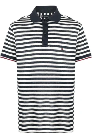 Tommy Hilfiger Gestreiftes Poloshirt mit Logo