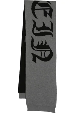 Philipp Plein Schal mit Gotik-Print