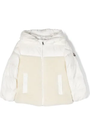 Moncler Gefütterte Jacke mit Fleece-Einsätzen