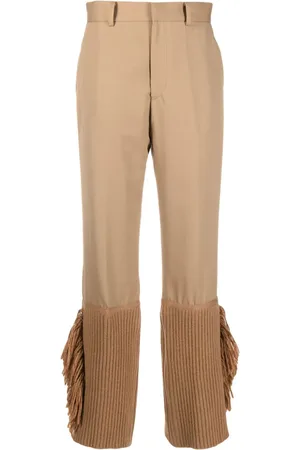UNDERCOVER Ausgefranste Cropped-Hose
