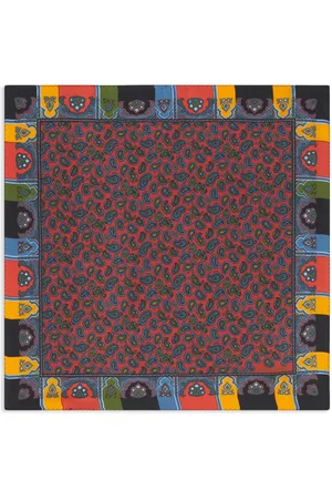 Etro Einstecktuch aus Seide mit Paisley-Print