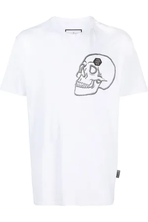 Philipp Plein T-Shirt mit Totenkopf-Print