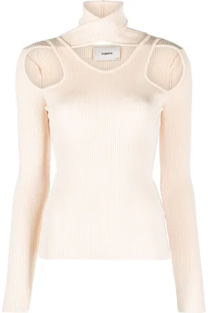 COPERNI Gerippter Pullover mit Cut-Outs