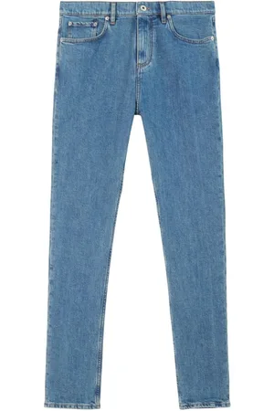 Burberry Halbhohe Straight-Leg-Jeans