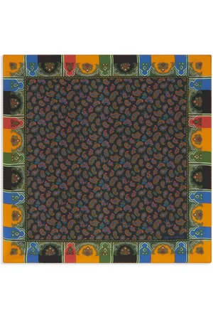 Etro Einstecktuch aus Seide mit Print