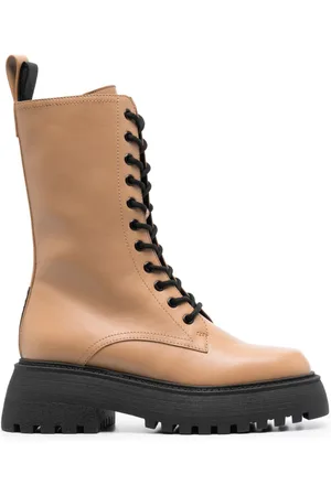3Juin Stiefel mit Schnürung 40mm