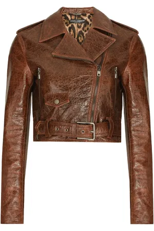 Dolce & Gabbana Cropped-Bikerjacke
