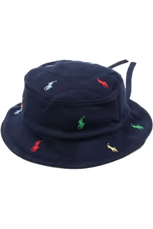 Ralph Lauren Sonnenhut mit Polo Pony-Stickerei