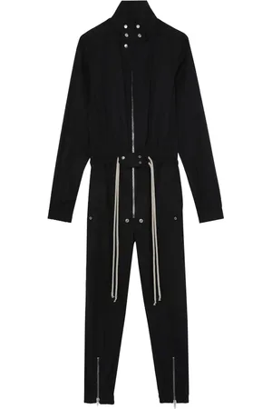 Rick Owens Jumpsuit mit Stehkragen