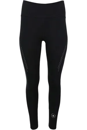 adidas High-Waist-Leggings mit Logo-Print