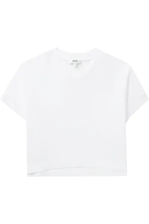 AGOLDE Cropped-T-Shirt mit rundem Ausschnitt