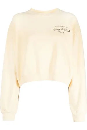 Sporty & Rich Sweatshirt mit Logo-Print