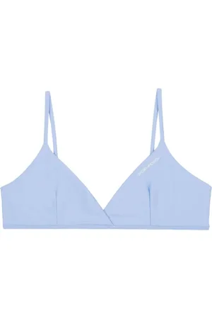 Sporty & Rich Bikinioberteil mit Logo-Print