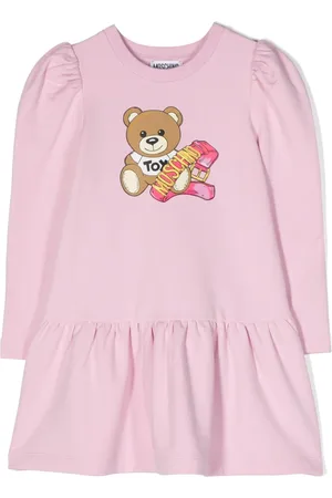 Moschino Fleecekleid mit Teddy-Print