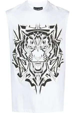Philipp Plein Thunder Tiger Trägershirt
