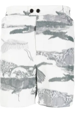 HENRIK VIBSKOV Bermudas mit grafischem Print