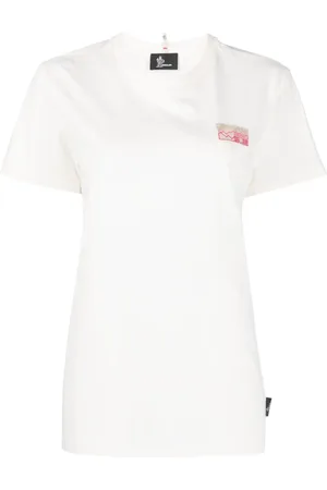 Moncler T-Shirt mit Logo-Stickerei