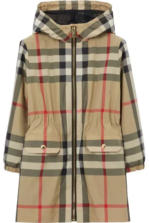 Burberry Kapuzenparka mit Vintage-Check