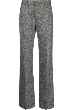 Alessandra Rich Klassische High-Waist-Hose