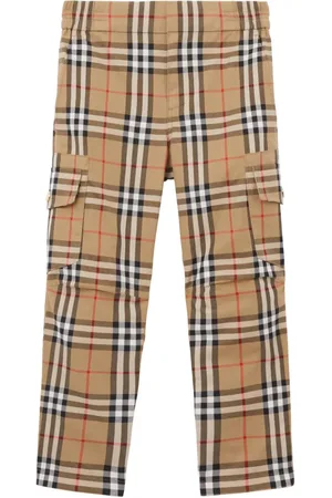 Burberry Gerade Hose mit Vintage-Check