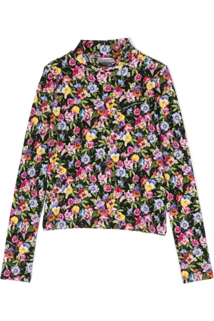 Dolce & Gabbana Oberteil mit Blumen-Print