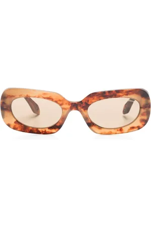 Giorgio Armani Sonnenbrille mit eckigem Gestell